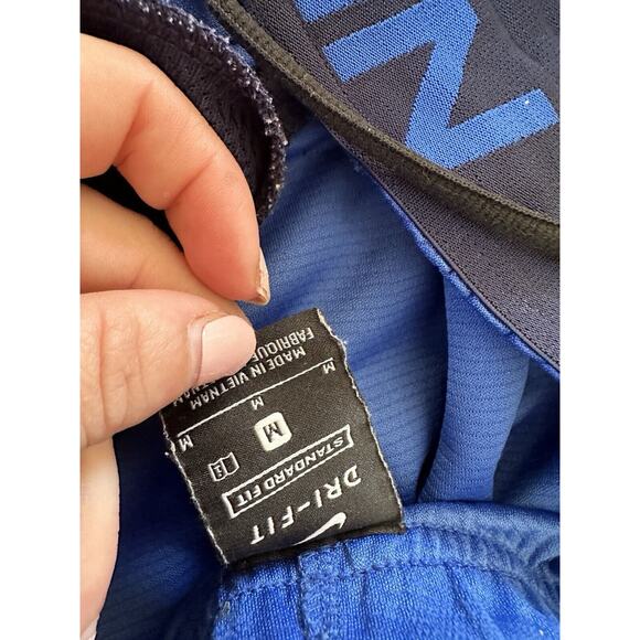 Nike mens Dri-FIT Veneer Training Shorts, Blue, M - Picture 6 of 8
